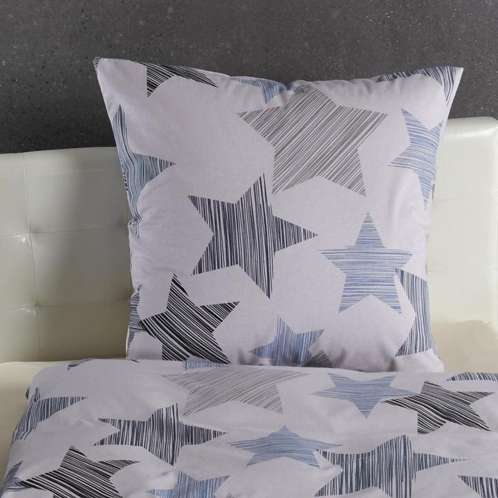 Image du produit Traumschlaf Sterne blau (Set de linge de lit, 200 x 220 cm)