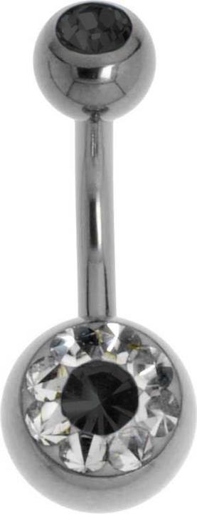 Produktbild Bijouteria Bauchpiercing (Titan, Swarovski Kristall)