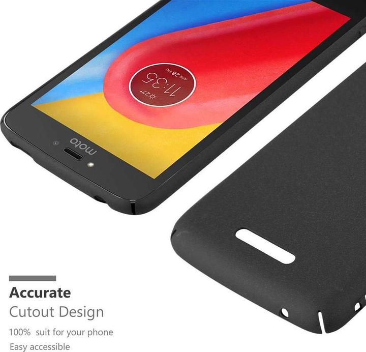 Image du produit Cadorabo Couverture rigide Frosty Cover (Motorola Moto C Plus)