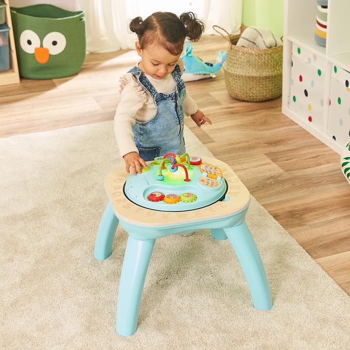 Actual product image VTech 2-in1 interactive play table wooden board (German)