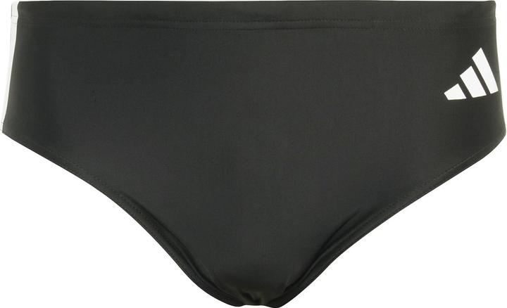 adidas Herren 3 Stripes Swim Trunks, Black/White, L (L)