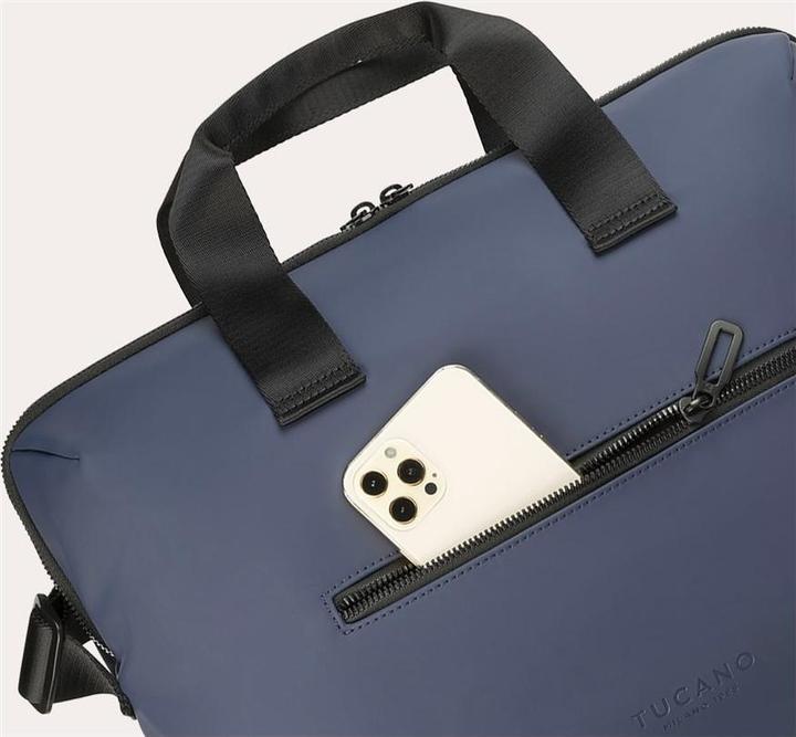Produktbild Tucano Gommo Slim Tasche für Apple MacBook Pro 15 & 16 Dunkelblau Notebook bis 16 (15.60", Apple)