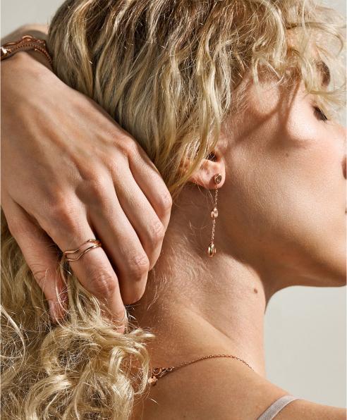 Image du produit Skagen Anja Pebbles Boucles d'oreilles (Acier inoxydable)