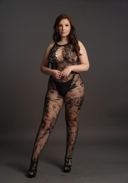 Produktbild Le Désir Criss Cross Neck Bodystocking - OSX (One Size)