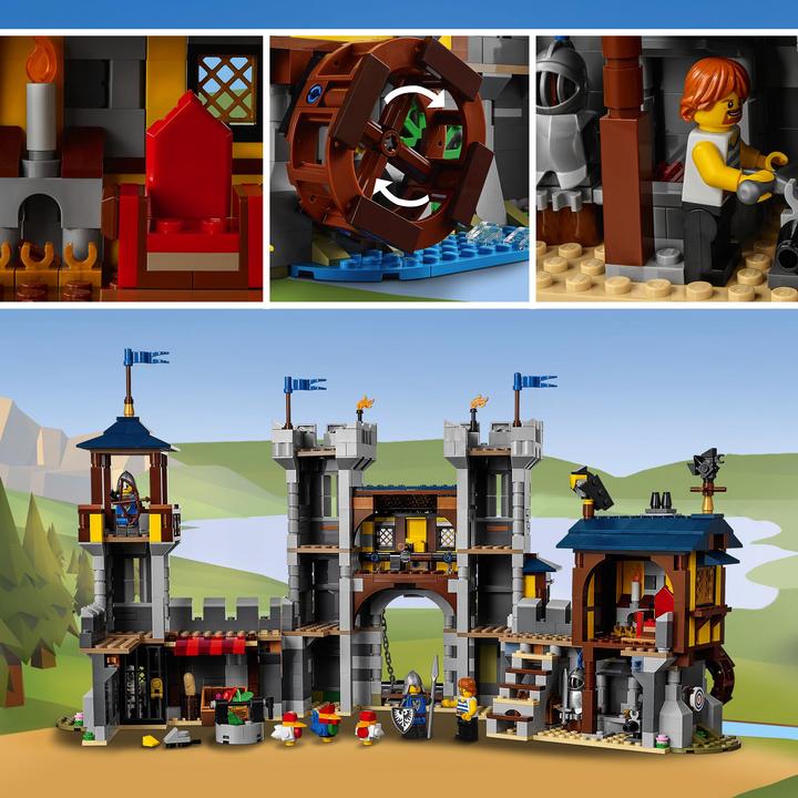 Produktbild LEGO Mittelalterliche Burg (31120, LEGO Creator 3-in-1, LEGO Seltene Sets)