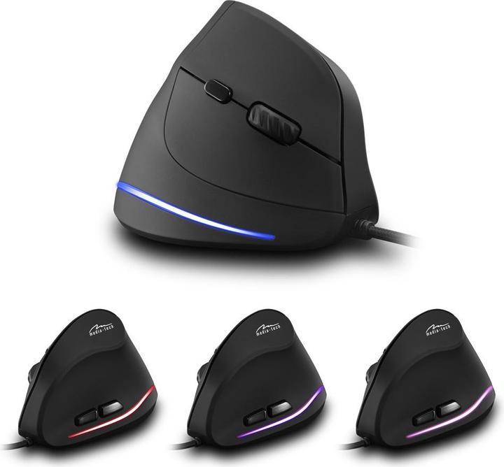 Produktbild Media-Tech Vertical mouse for work VERTIC MT1122 (Kabelgebunden)
