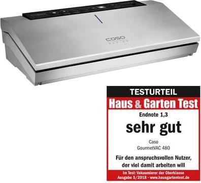 Actual product image Caso GourmetVAC 480