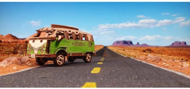 Actual product image WoodenCity Kit classic car model