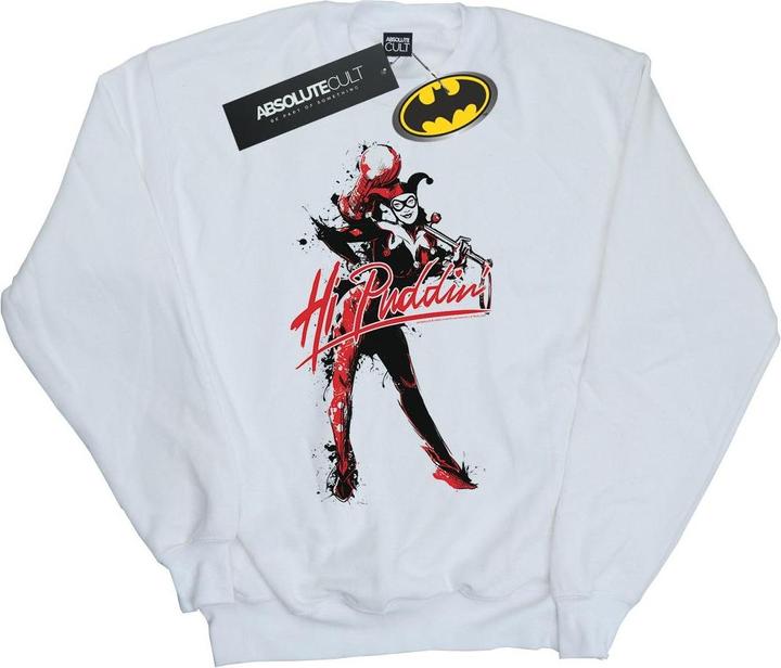 Image du produit - Sweat HARLEY QUINN HI PUDDIN - Fille (128)