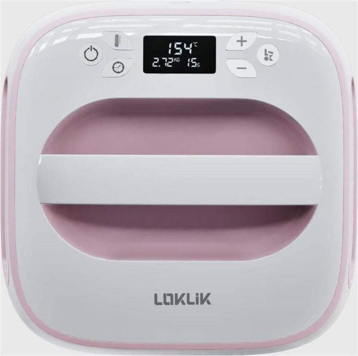 Image du produit Loklik Easy Heat Press *pink* (presse à chaleur facile)