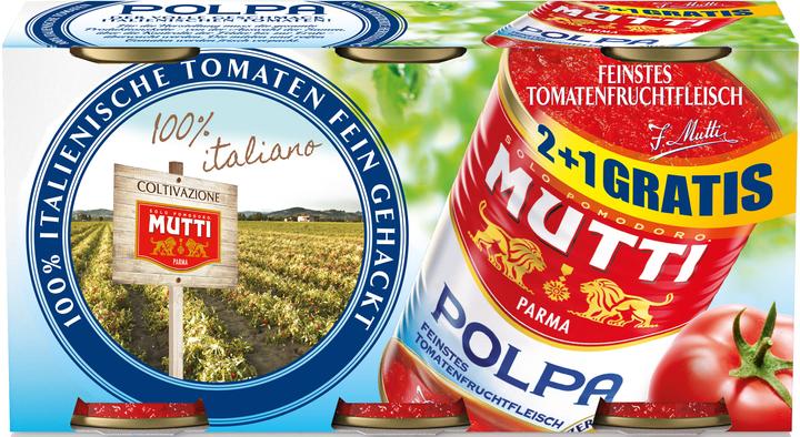 Image du produit Mutti Tomates Polpa (454 g)