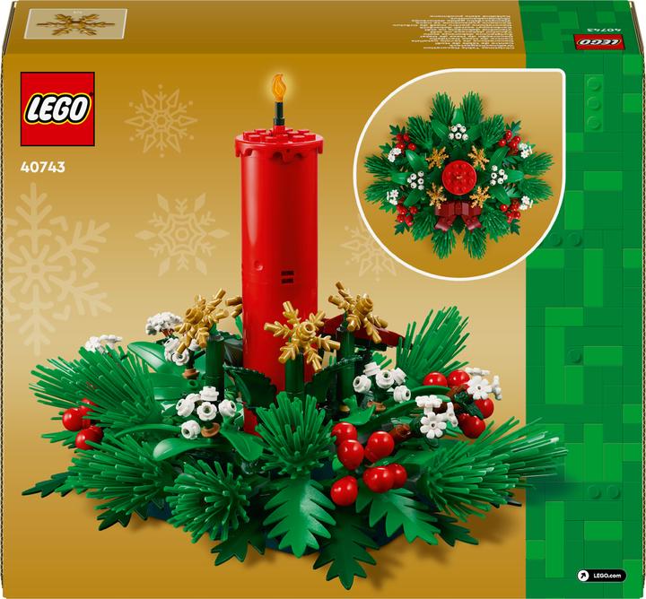 Image du produit LEGO Arrangement de Noël (40743, LEGO Iconic)