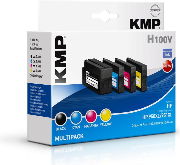 Actual product image KMP H100V Multipack (M, FC, C, Y)