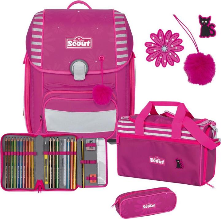 Produktbild Scout Genius Schulrucksack Set Pretty (19 l)