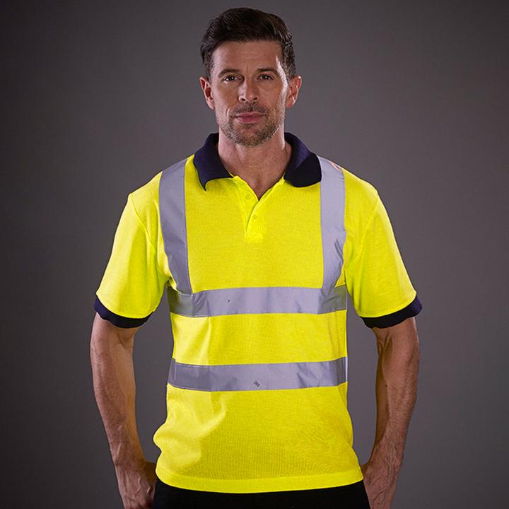 Produktbild Yoko HiVis Polo Shirt (2 StückPackung) (5XL)