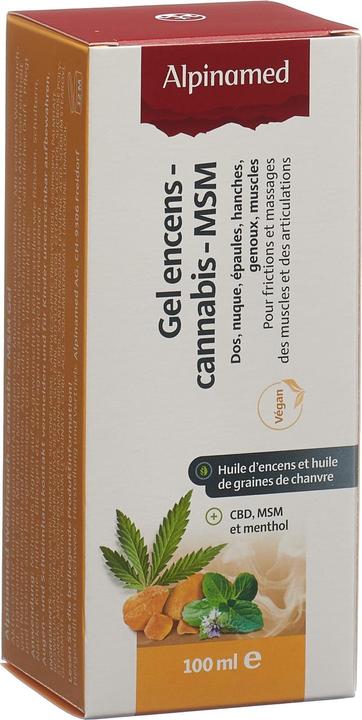 Produktbild Alpinamed Weihrauch Cannabis MSM Gel Gel (1 x, 100 ml, 161 g)