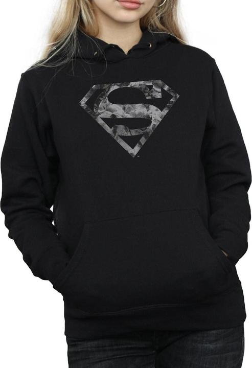 Produktbild Superman Marble Logo Kapuzenpullover (L)