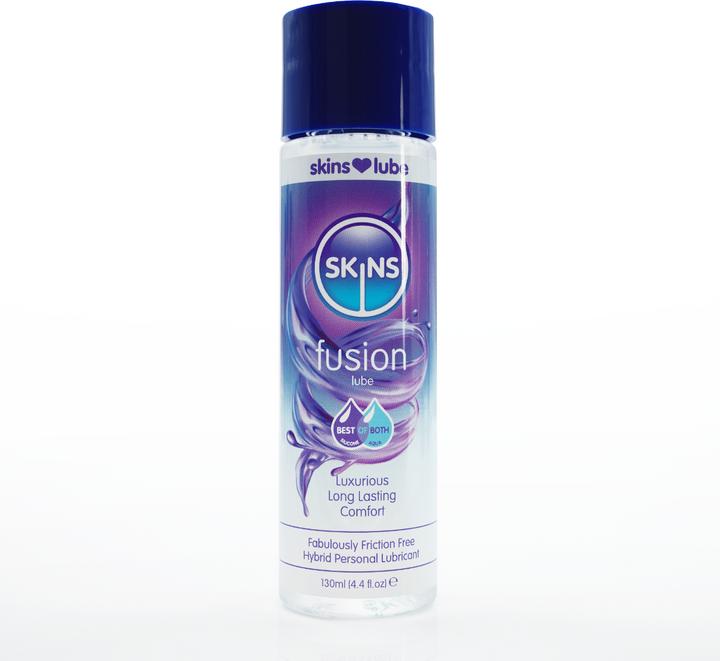 Skins Fusion Hybrid Gleitmittel auf Silikon- und Wasserbasis 4.4 fl oz (130ml) (130 ml)