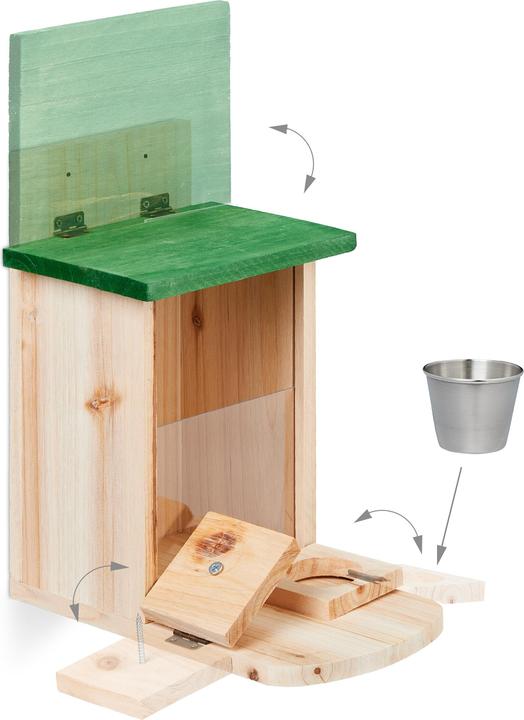 Actual product image Relaxdays Squirrel feeder