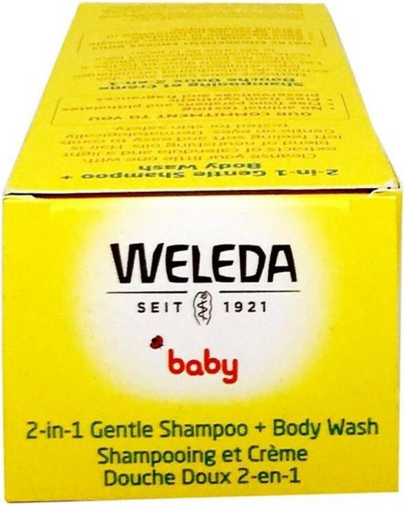 Actual product image Weleda Baby Calendula Shampoo And Body Wash (200 ml, Liquid shampoo)