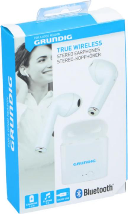 Immagine prodotto Grundig Auricolari TWS 350mAh BT charg PL (2 h, Senza fili)