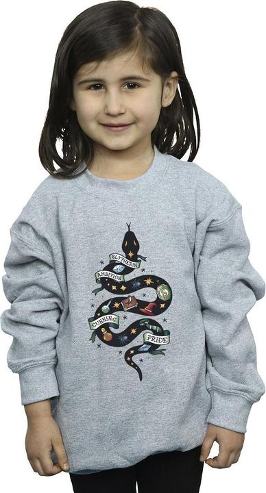 Immagine prodotto Slytherin Sketch Felpa Ragazze (104)