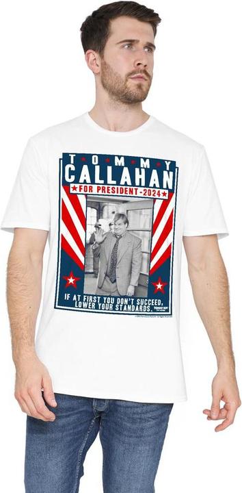 Image du produit - T-shirt CALLAHAN FOR PRESIDENT LOWER YOUR STANDARDS - Homme (XL)