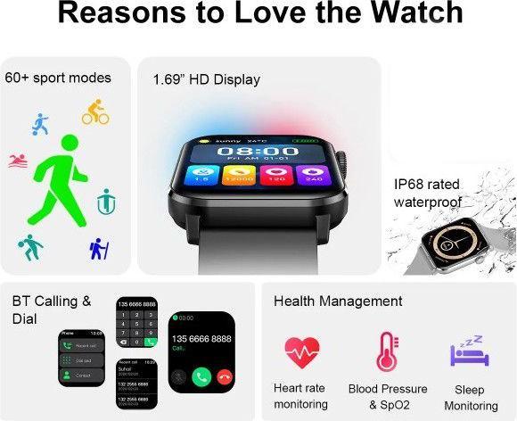 Actual product image MU Style Gentleman Smart Watch Fashion BT 107S Series