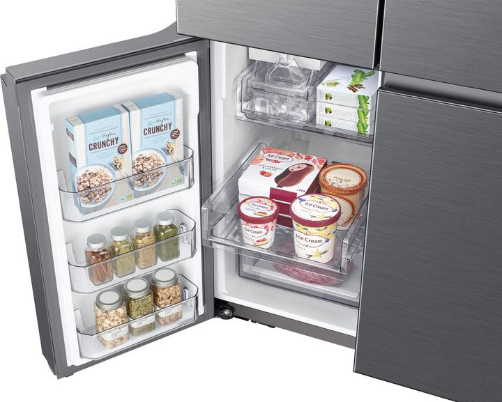 Image du produit Samsung RF59C700ES9/EG, French Door (acier inoxydable, réservoir d'eau de 4,5 litres, AI Energy Mode) (649 l)