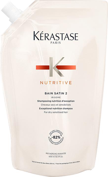 Kérastase Bain Satin Nutritivo 2 (500 ml, Shampoo liquido)