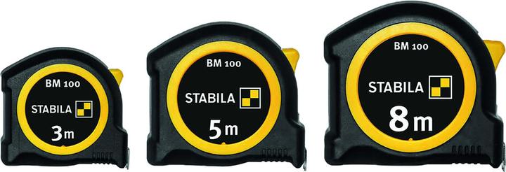 Image du produit Stabila Mètre ruban de poche 5m BM 100 (M)