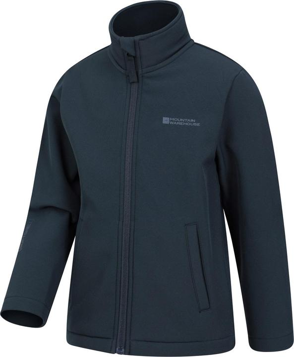 Actual product image Mountain Warehouse Childrens/Kids Grasmere Soft Shell Jacket (116)
