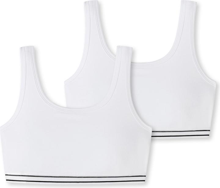 Produktbild Schiesser Bustier "95/5" weiss (164, 2er Pack)