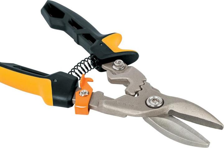 Produktbild Fiskars PowerGear Aviation tin snips, straight cut