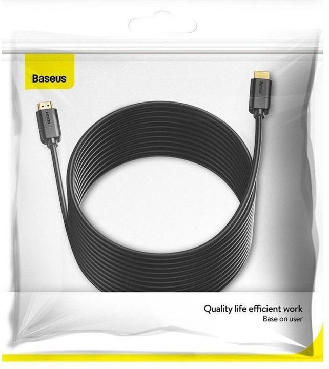Image du produit Baseus high definition Series HDMI To HDMI Adapter Cable 8m Black (8 m, HDMI)