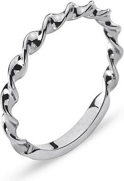 Produktbild Natsumi Schmuck Ring Weissgold 18K/750 gedreht (57, 750/18 K Gold)