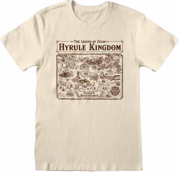 The Legend of Zelda Map Of Hyrule TShirt (XL)