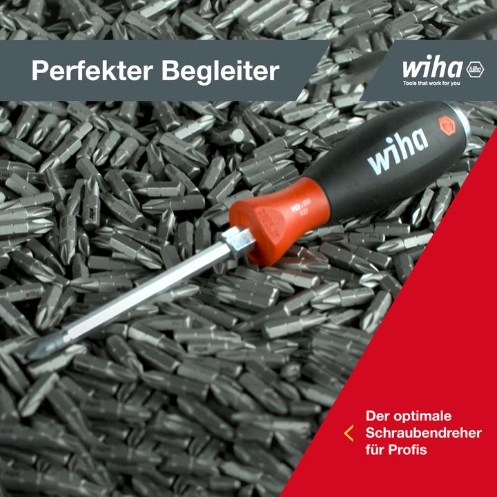 Produktbild Wiha SoftFinish (Schlitzschrauben, Phillipps-Kreuzschlitz (PH))