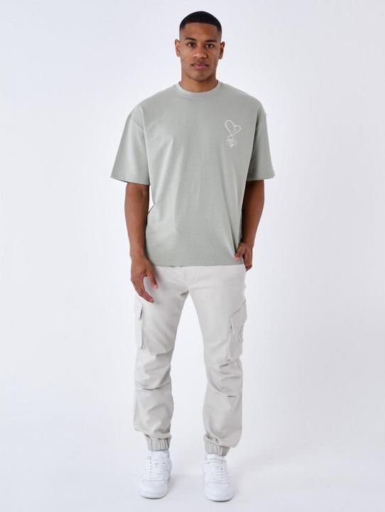 Actual product image Project X Paris embroidered t-hirt project x pari treet heart (S)