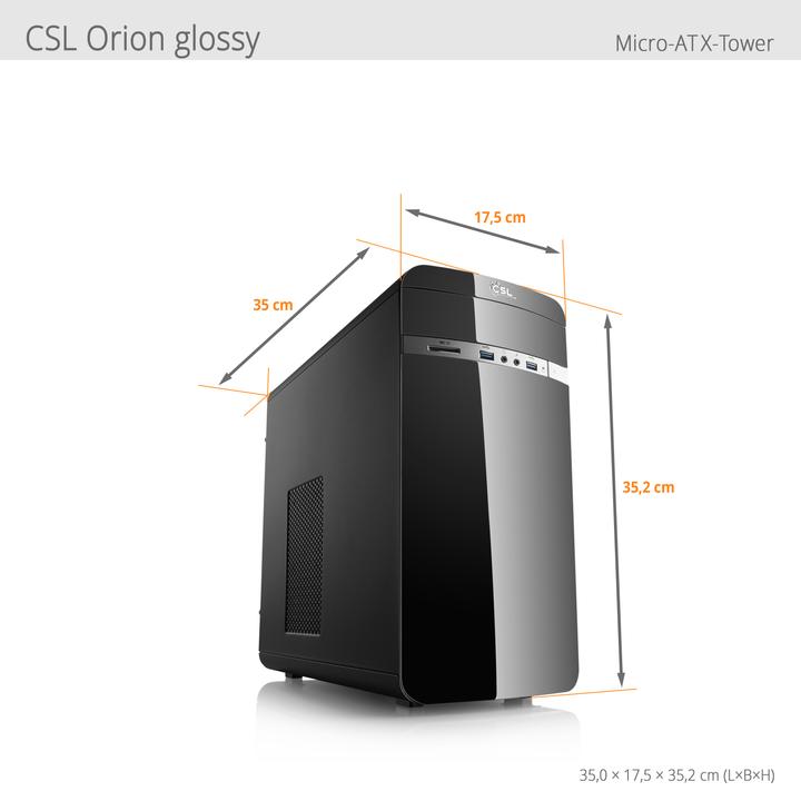 Immagine prodotto CSL Office PC M11330H, layout QWERTZ (DE) (Intel Core i5-12400, 16 GB, 500 GB, UHD Graphics 730)