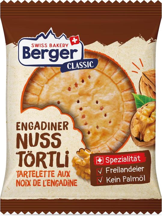 Immagine prodotto Berger Crostatina alle noci engadinesi 74g (10 pz., 890 g)