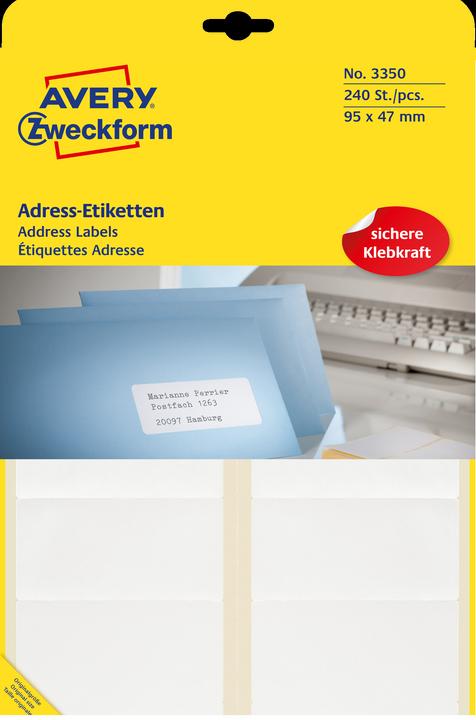 Actual product image Avery Purpose Form Permanent Address Labels