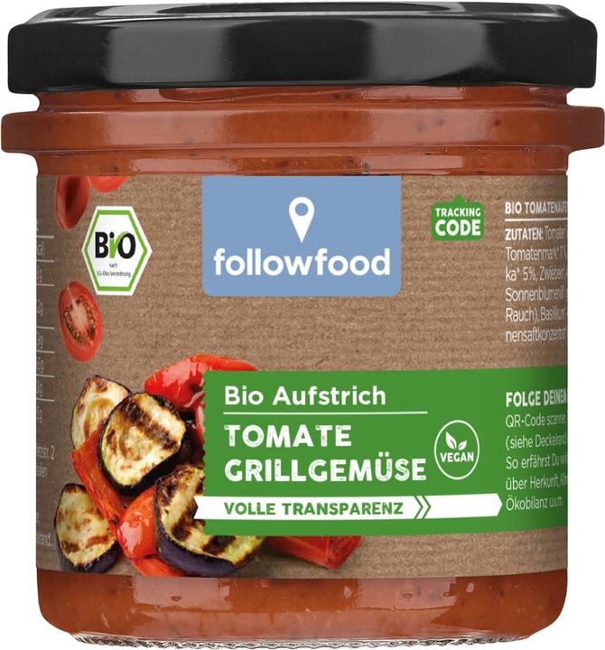 Rettergut Crema spalmabile al pomodoro e verdure grigliate (barattolo) (135 g)