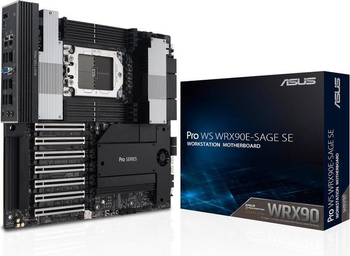 Actual product image ASUS PRO WS WRX90E-SAGE SE (sTR5, AMD WRX90, SSI EEB)