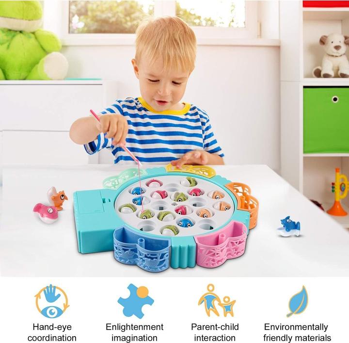 Immagine prodotto The Toy Company Gioco di pesca 21 pesci con musica