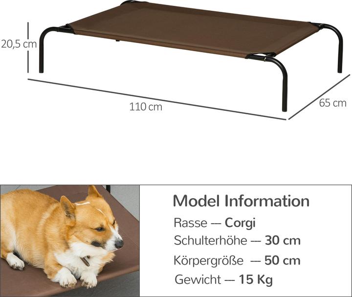 Image du produit PawHut Lit pour chien avec housse de rechange (Chien)