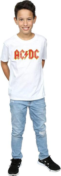 Produktbild AC/DC TShirt mit Logo aus Baumwolle Jungen (Distressed) (140, 146)