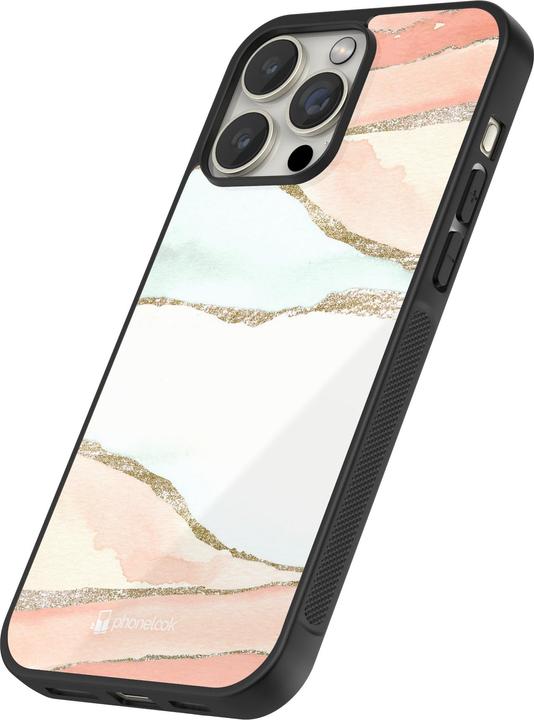 Image du produit PhoneLook Coque Silicone rigide noir Shimmering Orange (Apple iPhone 13 Pro Max)