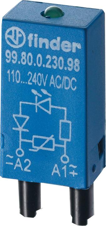 Image du produit Finder Mod. LED/Varistor 110-240V pour 95.55.3