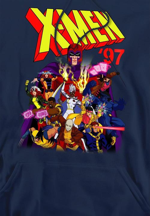 Actual product image Mens X-Men 97 Comic Hoodie (S)